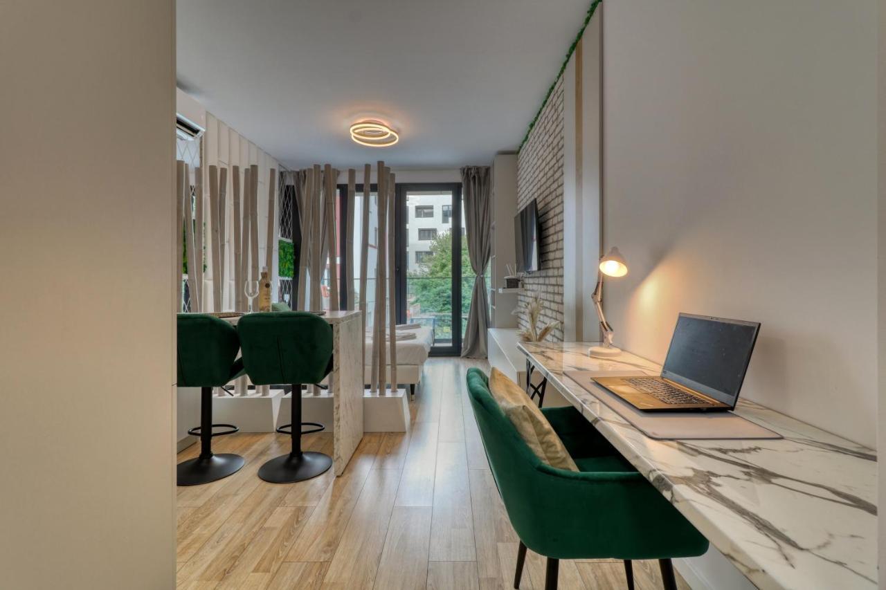 Herastrau Luxury Studios Bukarest Eksteriør billede