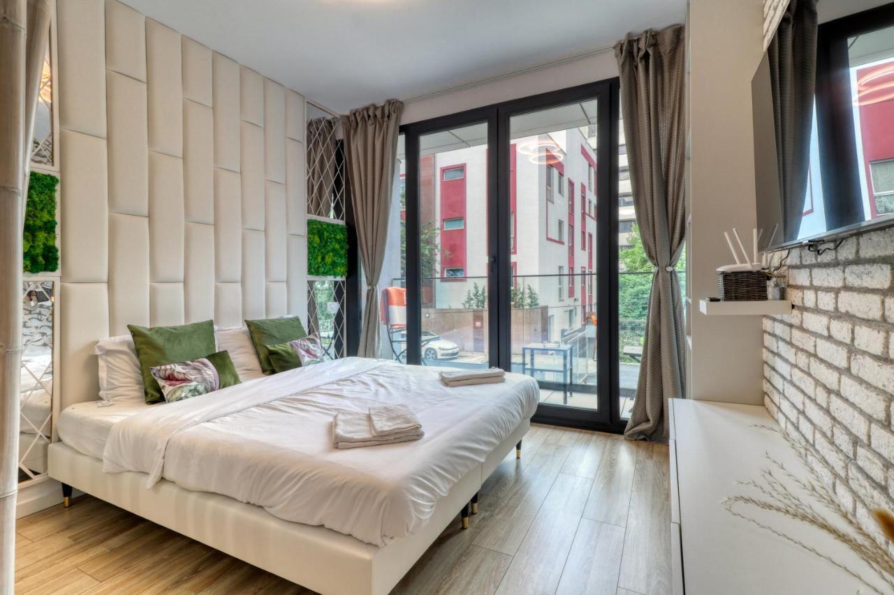 Herastrau Luxury Studios Bukarest Eksteriør billede