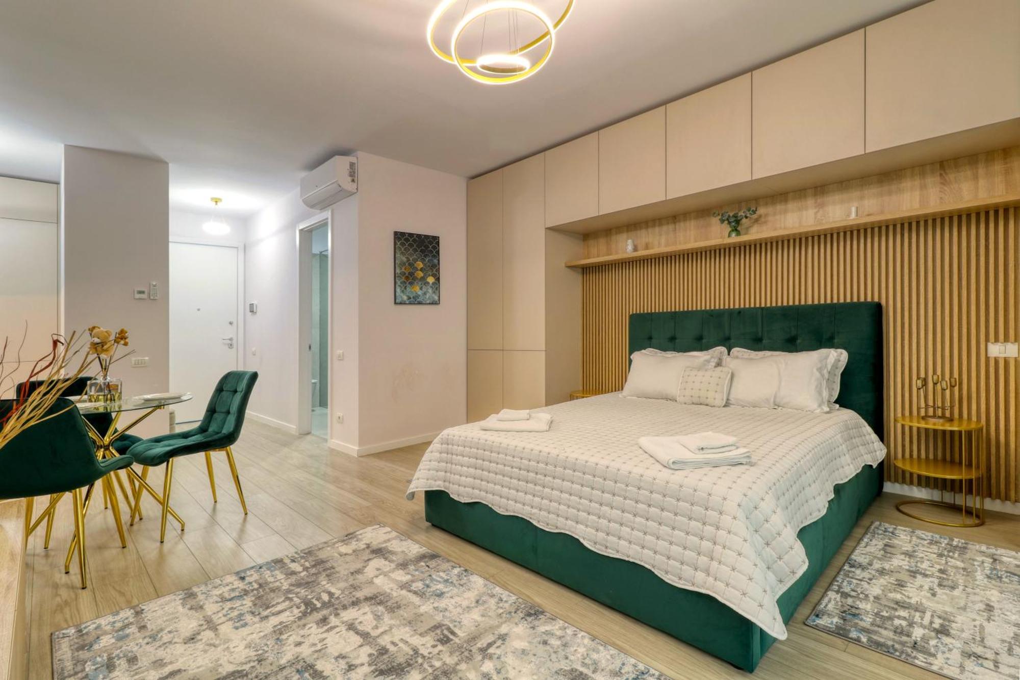 Herastrau Luxury Studios Bukarest Eksteriør billede